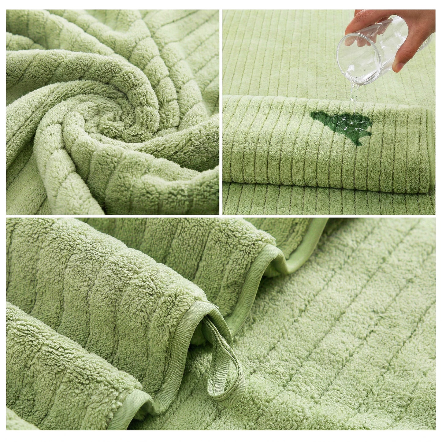 Dowellia 4 Pack Bath Towels Set, 28"x 55" Large Bath Sheets, Highly Absorbent & Quick Dry, Soft Microfiber Towels for Bathroom Spa Hotel Gym